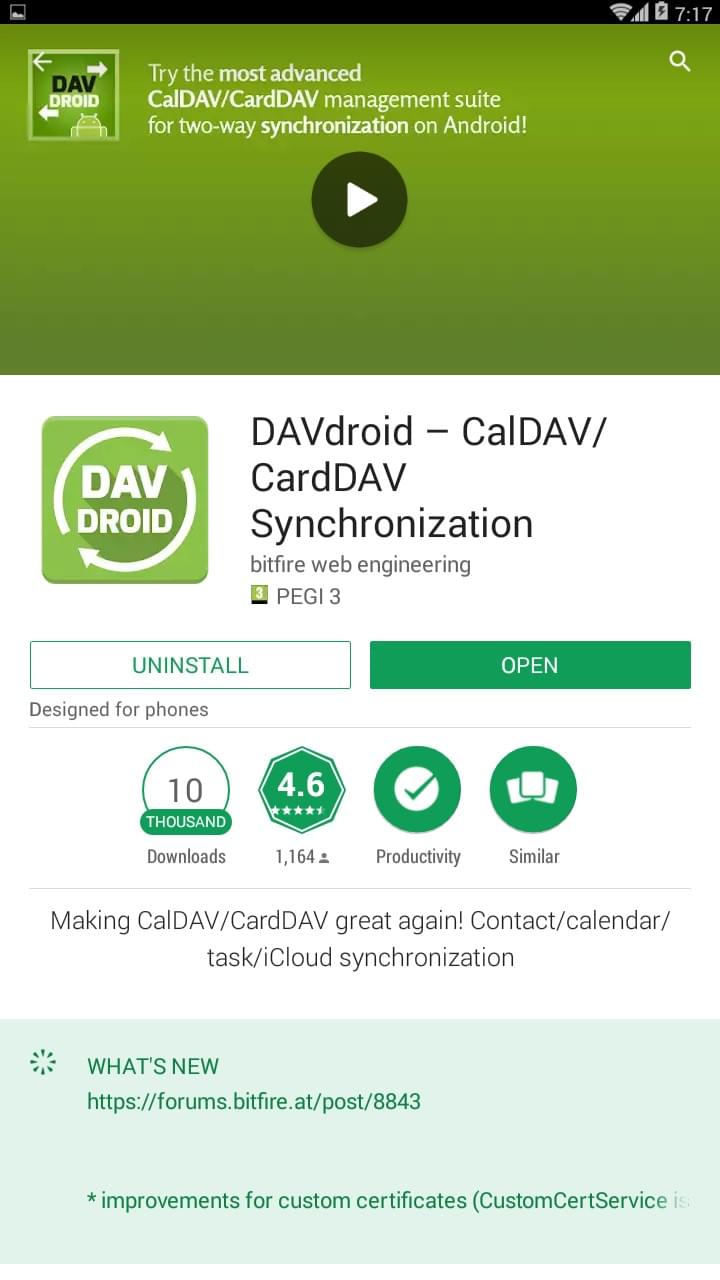 android davdroid 05